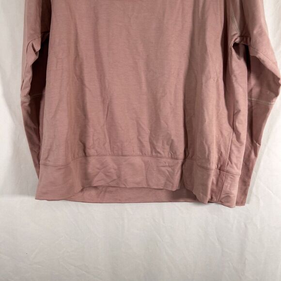 New Karen Kane Sweater Women's Large Pink Drawstring Pockets Pullover - Picture 8 of 8